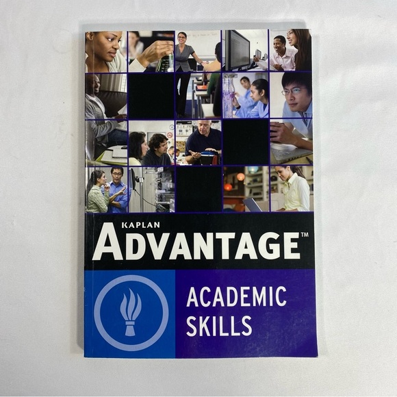 Kaplan Publishing Kaplan Advantage Academic Skills Paperback Textbook - Picture 1 of 6